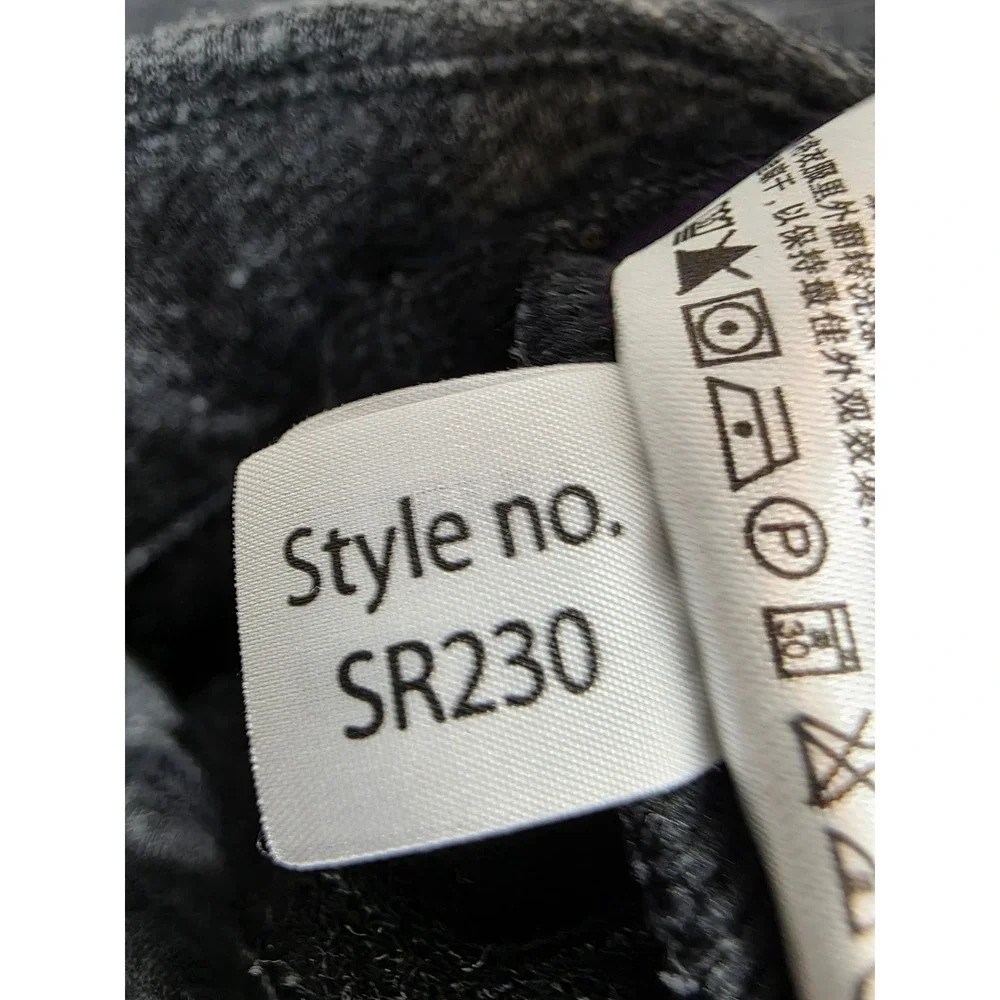Smartwool Rabbit Ears Women's Gray Merino Wool Asymmetrical Collar Jacket Size S